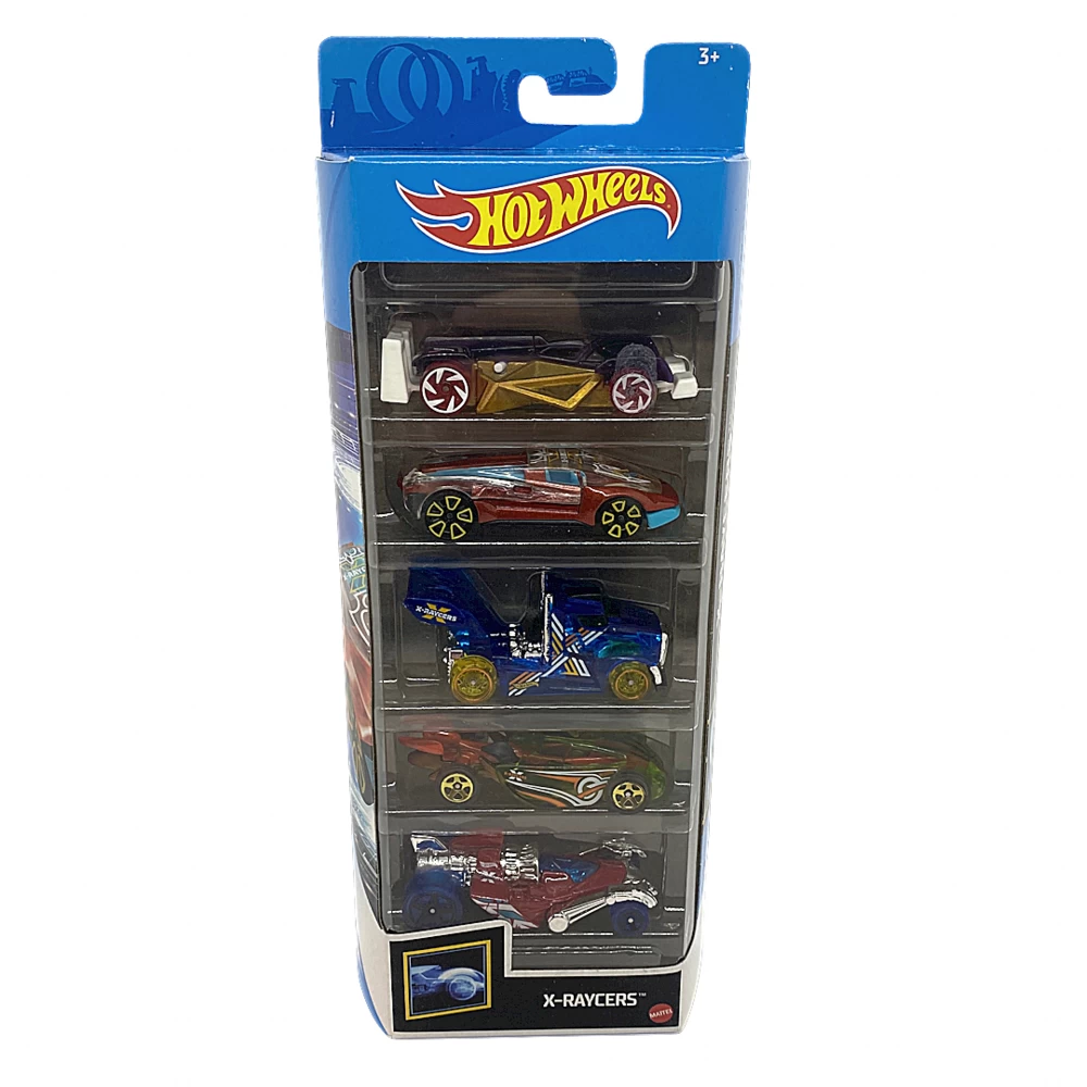 MATTEL Hot Wheels 5 Pack Diecast Cars X-Raycers 1 MATTEL Hot Wheels 5 Pack Diecast Cars X-Raycers