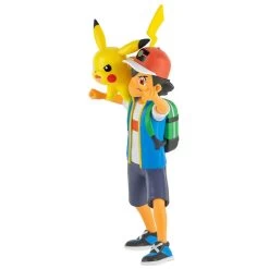 Pokemon Ash & Pikachu Battle Feature Figurine -Little Wonder Shop BIG00009ASHPIKACHU 3