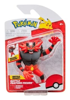 Pokemon Incineroar Battle Feature Figurine