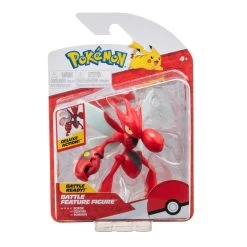 Pokemon Scizor Battle Feature Figurine Red