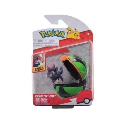 Pokemon Zorua + Dusk Ball Clip 'N' Go Figurine Set