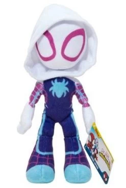 Spiderman Spidey & His Amazing Friends Gwen Ghost Spider Little Plush Toy 24cm