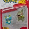 Pokemon Froakie & Axew Battle Figure Pack Small