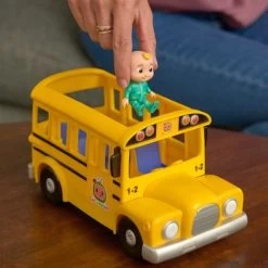 Cocomelon Musical School Bus Toy Yellow 7 Cocomelon Musical School Bus Toy Yellow -Little Wonder Shop BIG00029 3