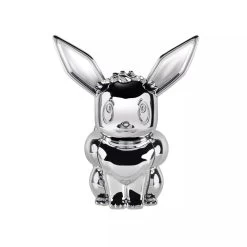 Pokemon Select Eevee Battle Figurine 25th Anniversary Silver