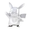 Pokemon Select Pikachu Battle Figurine 25th Anniversary Silver