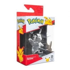 Pokemon Select Pikachu Battle Figurine 25th Anniversary Silver -Little Wonder Shop BIG00034PIKACHU 2