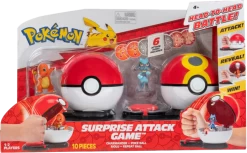 Pokemon Charmander & Riolu Surprise Attack Game