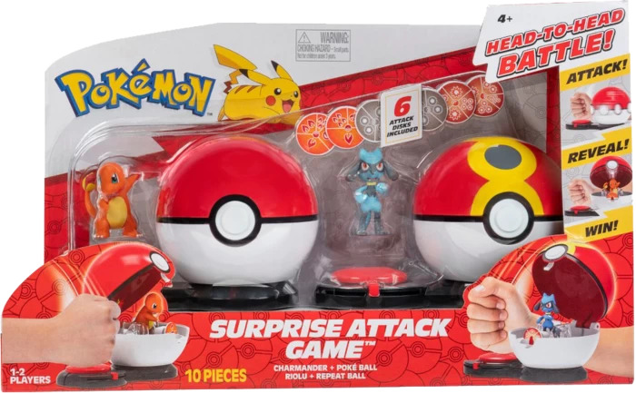 Pokemon Charmander & Riolu Surprise Attack Game 1 Pokemon Charmander & Riolu Surprise Attack Game