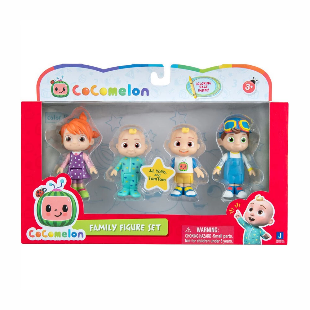 CoComelon Family Figure Set 4 Pack 1 CoComelon Family Figure Set 4 Pack