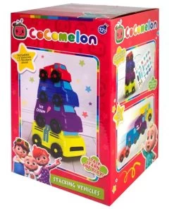 CoComelon Stacking Vehicles 4 Pack -Little Wonder Shop BIG00050 2