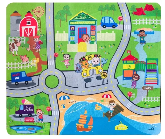 CoComelon Felt Mat Set 80cm 1 CoComelon Felt Mat Set 80cm