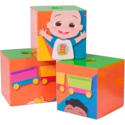 CoComelon Pull Along Stacking Wall Cube -Little Wonder Shop BIG00052 2