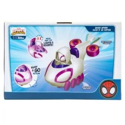 Spidey And His Amazing Friends Ghost Spider Go N' Glow Copter -Little Wonder Shop BIG00058 3