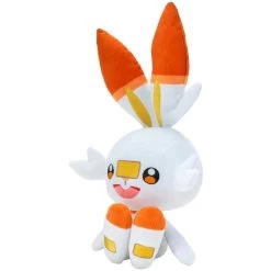 NINTENDO Pokemon Scorbunny Plush Toy 32cm White -Little Wonder Shop BIG00067SCORBUNNY 2