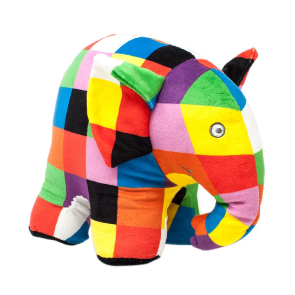 Elmer The Patchwork Elephant Plush Toy 20cm 1 Elmer The Patchwork Elephant Plush Toy 20cm