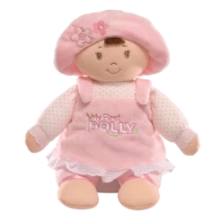 GUND Baby My First Dolly Plush Toy Brunette 33cm