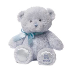 GUND Baby My First Teddy Bear Plush Toy Blue 25cm