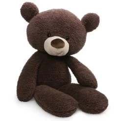 GUND Fuzzy Bear Plush Toy Extra Large 61cm Chocolate