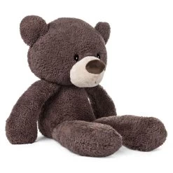 GUND Fuzzy Bear Plush Toy Extra Large 61cm Chocolate -Little Wonder Shop JAS0122 3