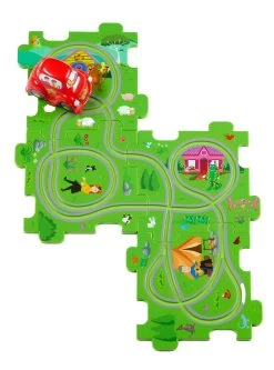 The Wiggles Motorised Track Puzzle Playset STEM Educational Toy -Little Wonder Shop JAS0206 3