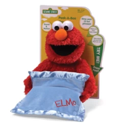Sesame Street Animated Elmo Peek-A-Boo Interactive Plush Toy