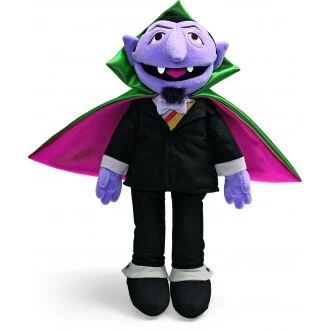 Sesame Street Count Von Count Plush Toy 36cm 1 Sesame Street Count Von Count Plush Toy 36cm