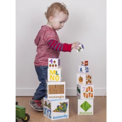 The Very Hungry Caterpillar Stackable Learning Blocks -Little Wonder Shop JAS0242 3