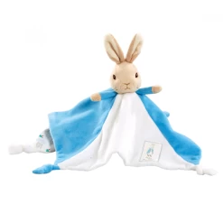 Beatrix Potter Peter Rabbit Comforter Toy Blue -Little Wonder Shop JAS0272 2