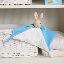 Beatrix Potter Peter Rabbit Comforter Toy Blue -Little Wonder Shop JAS0272 3