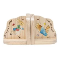 Beatrix Potter Peter Rabbit Wooden Nursery Bookends -Little Wonder Shop JAS0274 2