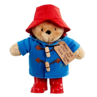 Paddington Bear With Boots & Jacket Plush Toy Medium 22cm 1 Paddington Bear With Boots & Jacket Plush Toy Medium 22cm