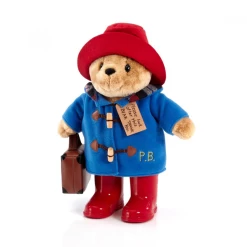 Paddington Bear With Boots & Suitcase Plush Toy Large 34cm 5 Paddington Bear With Boots & Suitcase Plush Toy Large 34cm -Little Wonder Shop JAS0373 2