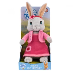 Peter Rabbit Animated Lily Bobtail Talking Plush Toy 25cm