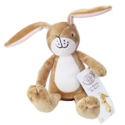 Little Nutbrown Hare Beanie Plush Rattle 14cm