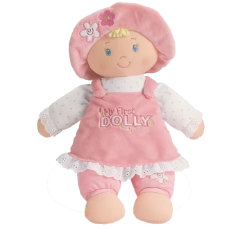 GUND Baby My First Dolly Plush Toy Blonde 33cm 1 GUND Baby My First Dolly Plush Toy Blonde 33cm
