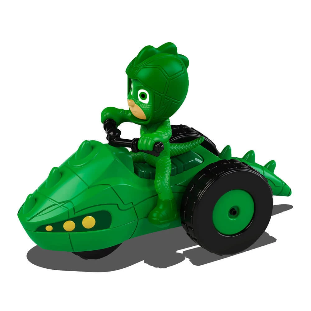 PJ Masks Gekko Die Cast Rover & Car Twin Pack Green 2 PJ Masks Gekko Die Cast Rover & Car Twin Pack Green - Image 2