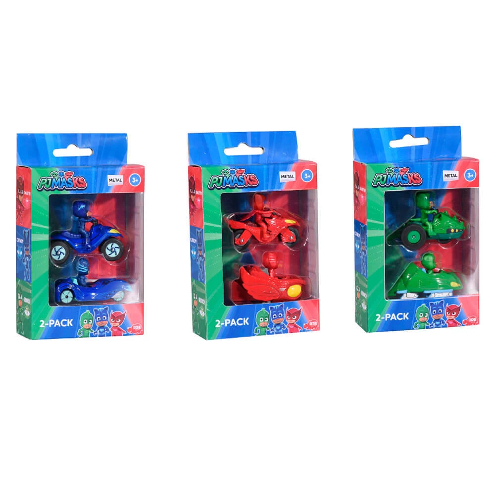 PJ Masks Gekko Die Cast Rover & Car Twin Pack Green 3 PJ Masks Gekko Die Cast Rover & Car Twin Pack Green - Image 3