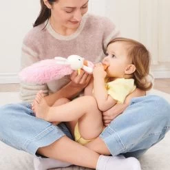 GUND Baby Tinkle Crinkle Bunny Play Together Toy Pink -Little Wonder Shop JAS0547 3