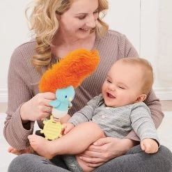 GUND Baby Tinkle Crinkle Birdie Play Together Toy Orange -Little Wonder Shop JAS0548 2