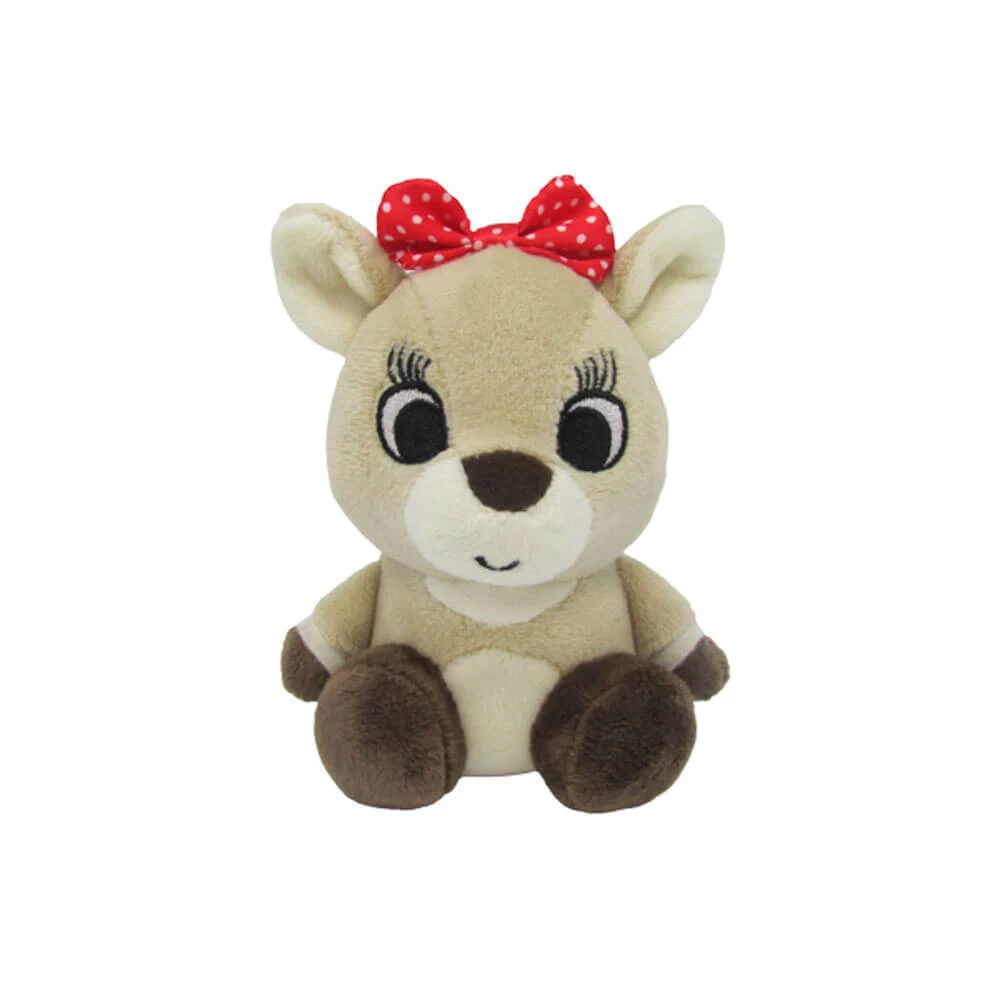 Rudolph The Red Nosed Reindeer Clarice Jingler Plush Toy 14cm 1 Rudolph The Red Nosed Reindeer Clarice Jingler Plush Toy 14cm