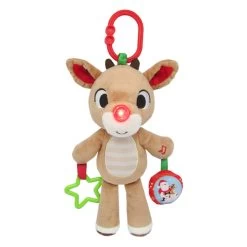 Rudolph The Red Nosed Reindeer Baby Activity Toy 25cm