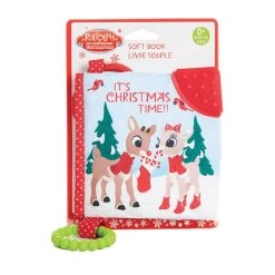 Rudolph The Reindeer It's Christmas Time Soft Book Activity Toy