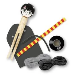 Harry Potter DIY Wooden Peg Figure Set 6 Harry Potter DIY Wooden Peg Figure Set -Little Wonder Shop JAS0657 2