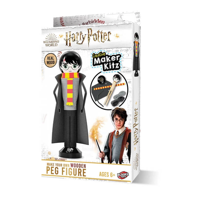 Harry Potter DIY Wooden Peg Figure Set 1 Harry Potter DIY Wooden Peg Figure Set