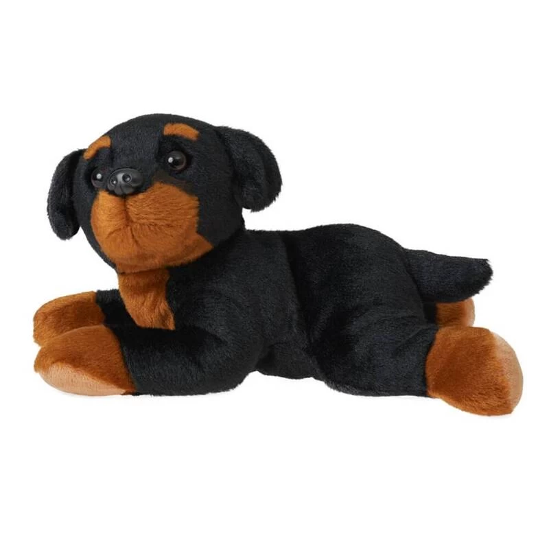 Cuddlimals Dog Dexter Rottweiler Lying Plush Toy 25cm 1 Cuddlimals Dog Dexter Rottweiler Lying Plush Toy 25cm