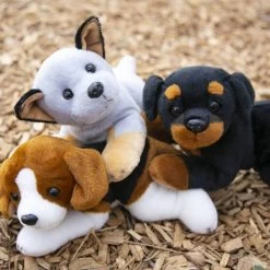 Cuddlimals Dog Harper Beagle Lying Plush Toy 25cm -Little Wonder Shop JAS0829 2