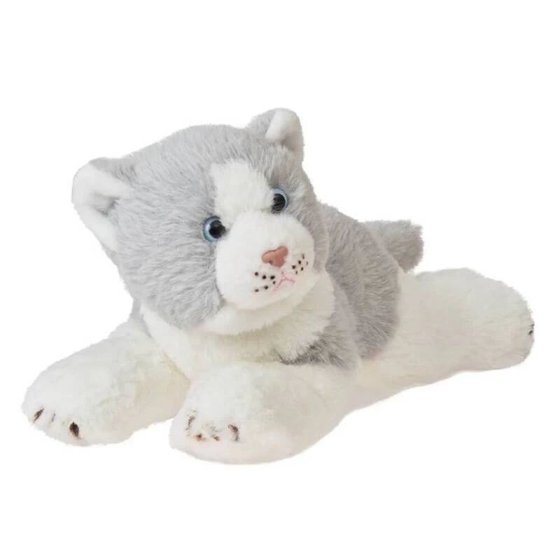 Cuddlimals Cat Griffin Grey Lying Plush Toy 25cm 1 Cuddlimals Cat Griffin Grey Lying Plush Toy 25cm