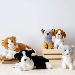 Cuddlimals Dog Milo Blue Heeler Seated Plush Toy 15cm -Little Wonder Shop JAS0839 2