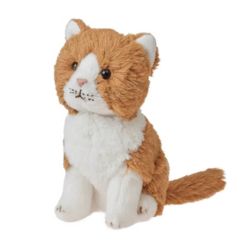 Cuddlimals Cat Leo Ginger Seated Plush Toy 15cm 1 Cuddlimals Cat Leo Ginger Seated Plush Toy 15cm